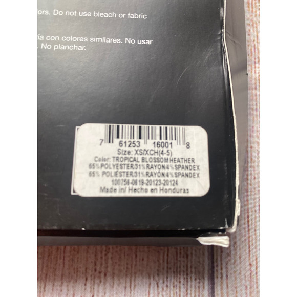 Avia Flex-Tech Performance Base Layer Set Thermal Pink Size XS 4-5 NEW - Picture 5 of 5